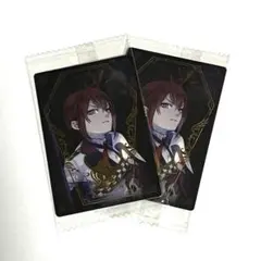 ツイステッドワンダーランド ウエハース リドル 2枚まとめ売り 箔×2