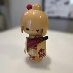 昭和レトロ 三つ編みおさげなこけし人形 置物 工芸品 蚤の市 創作