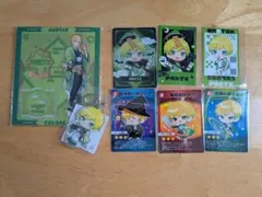 即発送可※AMPTAK×COLORS ぷりっつ カード ステッカー セット - メルカリ