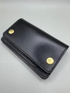トラッカーウォレット ロング HORWEEN社 クロムエクセル 2.5層 茶芯