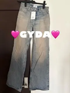 今月まで価格！GYDA ワイドデニムパンツのサムネイル