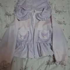 クロミ フリル ジップアップ ジャケット