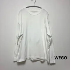 WEGO STANDARD ロンTカットソー ホワイト L