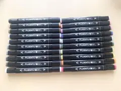 FLUENTLY ダイソー　アルコールマーカー　20色セット