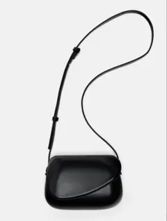 ZARA ザラ　ミニショルダーバッグ　黒
