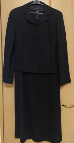 YUKI TORII ブラックワンピーススーツ セット 9AR 冠婚葬祭