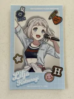 学園アイドルマスター 初星音楽祭 葛城リーリヤ　トレーディングチェキ風カード