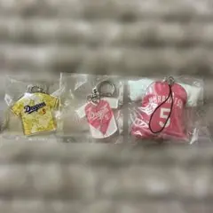 中日ドラゴンズ　ドームガチャ　#5村松開人選手3点セット