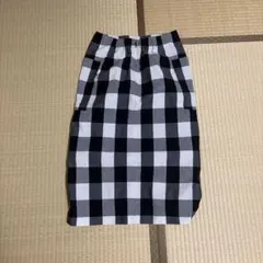 ブロックチェック タイトスカートのサムネイル