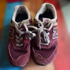 ニューバランス Classic574 ボルドー 20cm