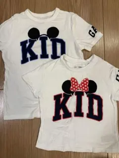 GAP ディズニー　Tシャツ 130.110おそろいのサムネイル