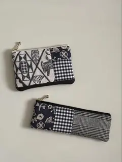 ミナペルホネンハンドメイドポーチ ２つセット