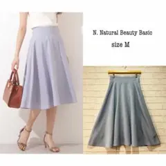N. Natural Beauty Basic ドライサップフレアスカート（M）