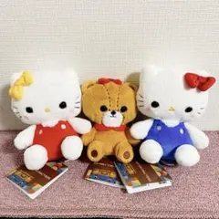 ゆるかわ　サンリオ　レトロメモリー　ぬいぐるみ　全3種セット