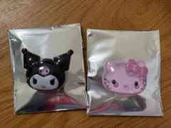 サンリオ ぷっくりったいバッジ　クロミちゃん&キティちゃん２点セット販売