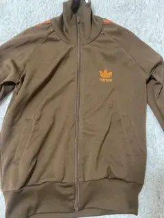 adidas アディダス トラックジャケット ブラウン - メルカリ