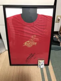 最終日売り切り価格　大阪エヴェッサ サイン入りTシャツとカード