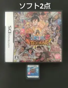任天堂DSソフトワンピースギガントバトル！ 1・2セット