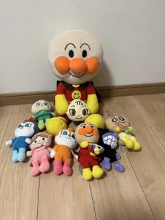 アンパンマン ぬいぐるみ8点セット