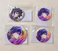 鬼滅の刃 エンドロールWEBSHOPくじ E賞 箔押し缶バッジA＆B 胡蝶