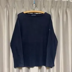 中古/SAINT JAMES セントジェームス 長袖カットソー(M位)ネイビーのサムネイル