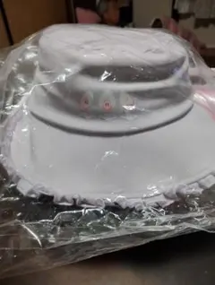 ディズニー薄紫 フリル付きバケットハット