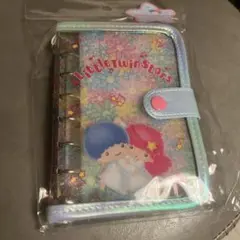 キキララ　シール帳　スピンズ　透明　シール　リトルツインスターズ　サンリオ