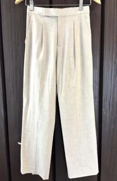 Spick&Span ライトベージュ　スラックス