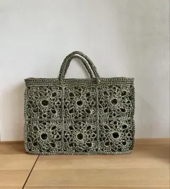 ⚲ オーダー商品 / みゆきちゃん様専用　ハンドメイド / スズランテープバッグ