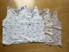 メッシュ肌着　恐竜柄　3枚セット 90cm