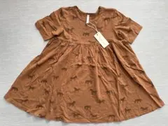 新品　rylee and cru 馬プリントワンピース 4-5Y
