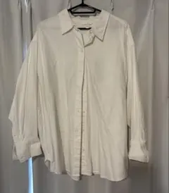 H &M 白シャツ　XLサイズ