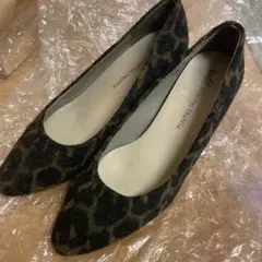 豹柄　パンプス