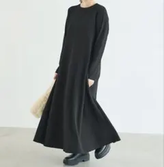 coca エンボス切替ワンピース
