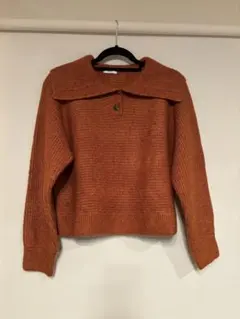 美品 LOWRYSFARM ローリーズファーム ニット セーター オレンジ