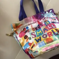 It's a Small World トートバッグ　ランチバック　スーベニア