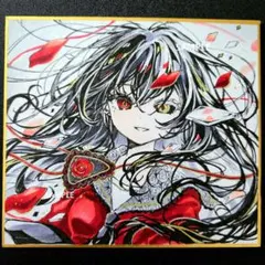 手描きイラスト 原画 小色紙