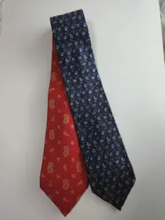 dunhill ダンヒル ネクタイ 2本セット - メルカリ