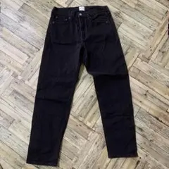 coen ブラックデニムパンツ Lサイズ