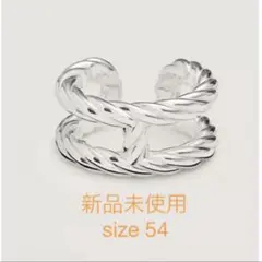 希少サイズ62 ・極美品】エルメス アレア ii リング シェーヌダンクル 