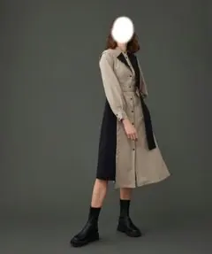 ユナイテッドトウキョウ　アシメテーラーシャツワンピース
