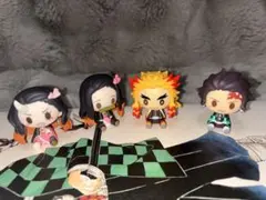 鬼滅の刃 竈門禰豆子/竈門炭治郎/煉獄杏寿郎 ちょこのっこ 4体セット