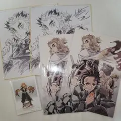 鬼滅の刃 無限列車編 劇場版 イラストカード メモリアルボード