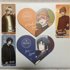 アイドリッシュセブン クリアしおり、ハート型色紙セット 和泉一織 和泉三月