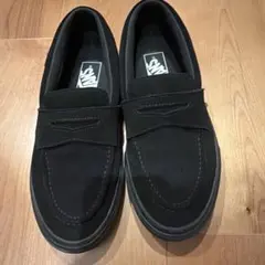 Vans ブラック ユニセックス　ローファースニーカー　25㎝