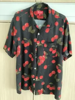 希少】Supreme 18SS Lily Rayon Shirt 黒 M - メルカリ