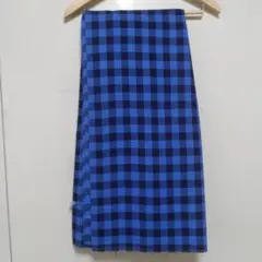 青 黒 チェック