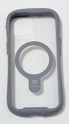 iFace MagSafe 対応 iPhone 15/14/13 ケース グレー