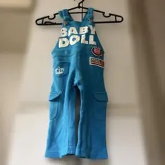 BABY DOLL オーバーオール80サイズ　スカイブルー