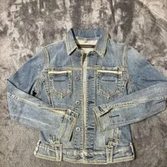 YANUKライトブルー デニムジャケット Pサイズ
